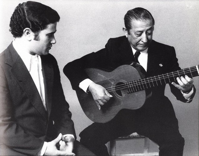 José Menese con Melchor de Marchena