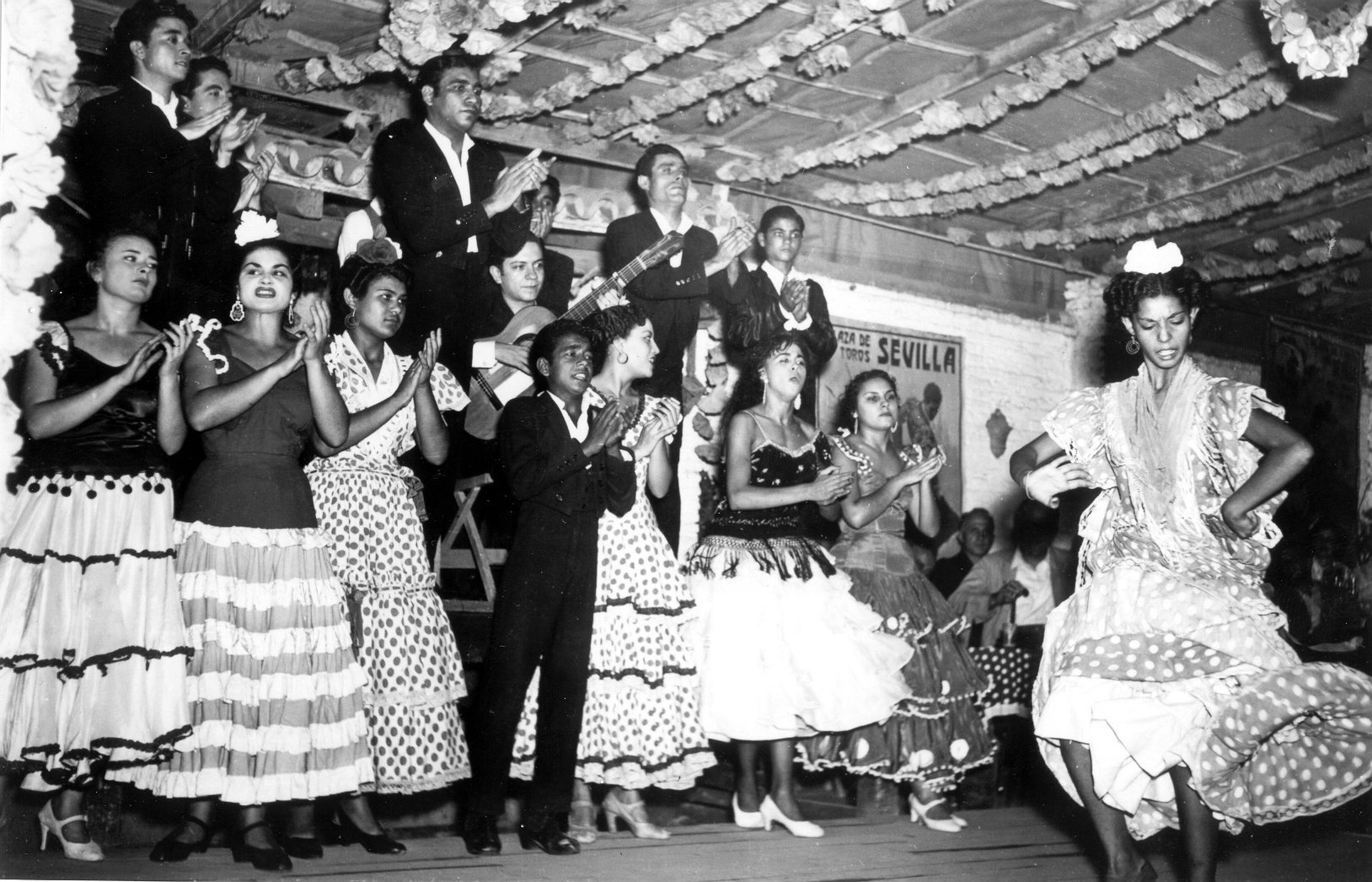 Manuela Vargas y Matilde Coral, foto del 1954