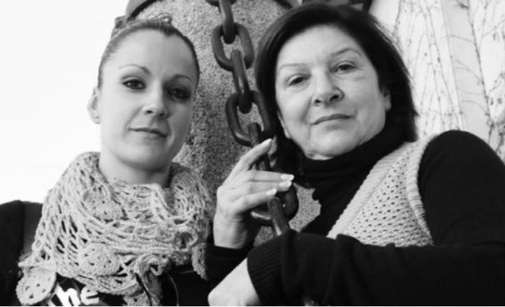 Milagros Mengíbar y Luisa Palicio