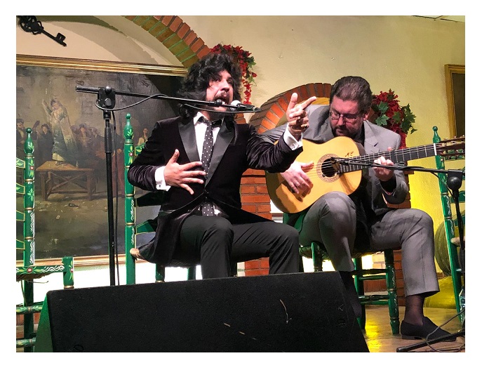 Programa.- Recital de Rancapino chico en La Peña Los Cernícalos de Jerez (I)