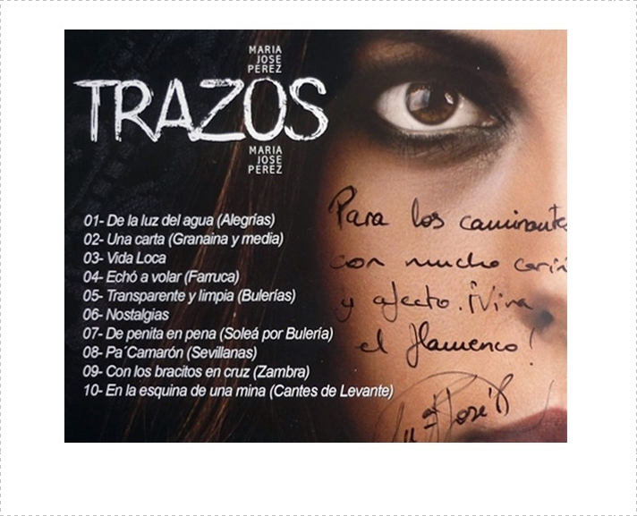 Programa.- María José Pérez nos visita para presentarnos su disco&nbsp;«Trazos»