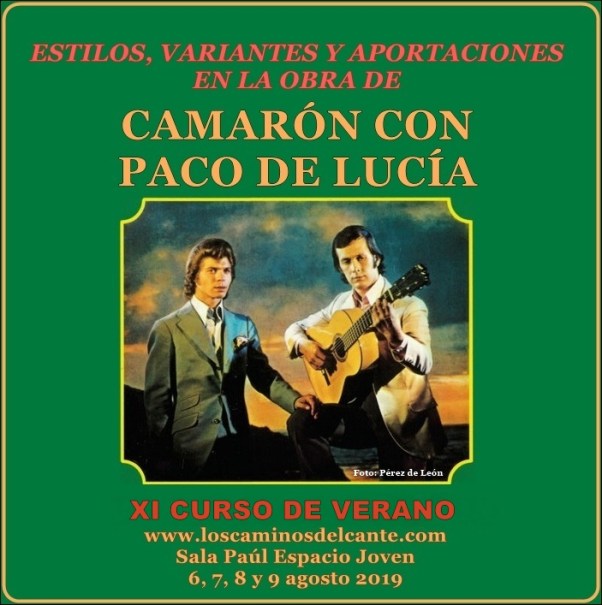 Portada Curso Camaron Paco 2019