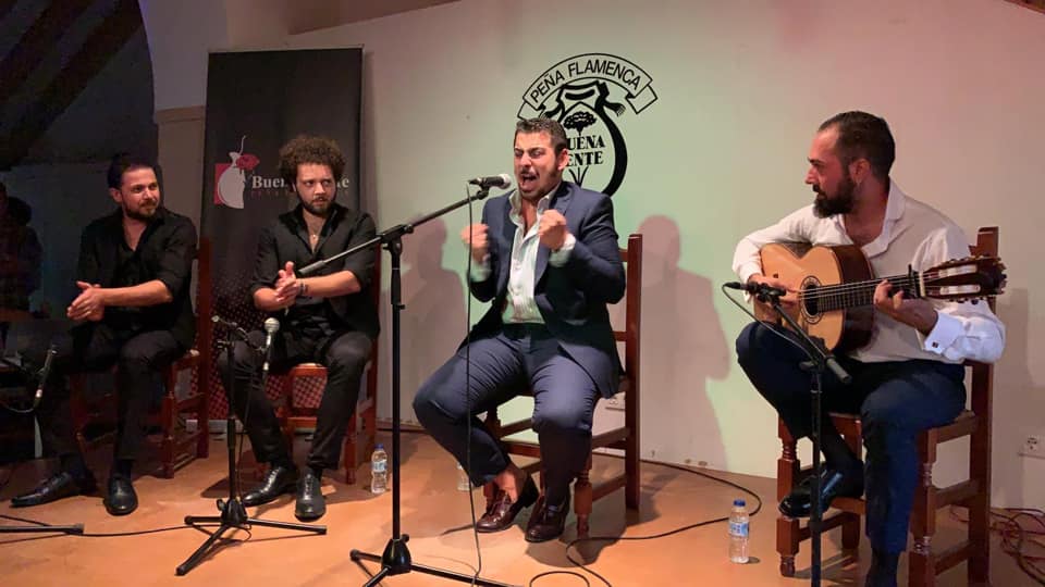 Vídeos.- Manuel de Cantarote y Nono Jero en la peña Buena Gente