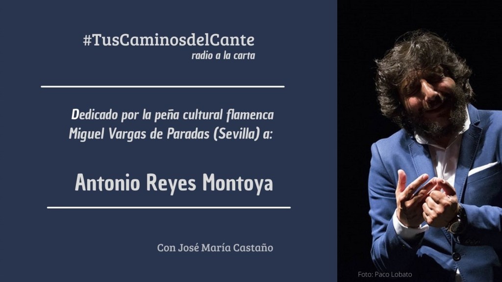 La peña flamenca Miguel Vargas de Paradas dedica este espacio de radio a Antonio Reyes