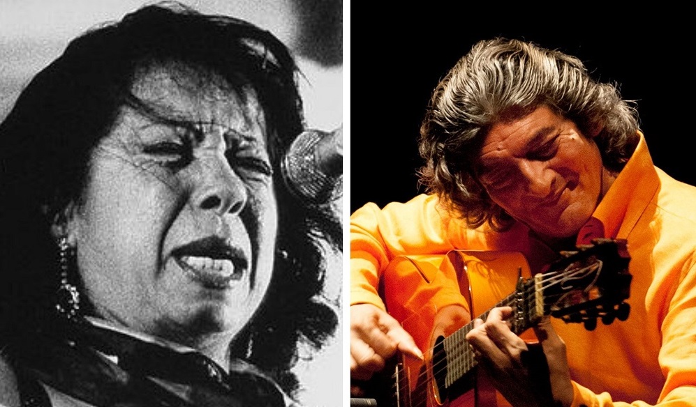 Para el estudio.- Fernanda de Utrera y Moraíto. Fiesta de la Bulería, 1991