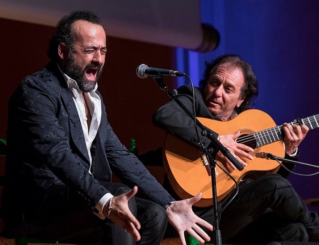 A José Canela, por su flamante Yunque de Plata flamenco
