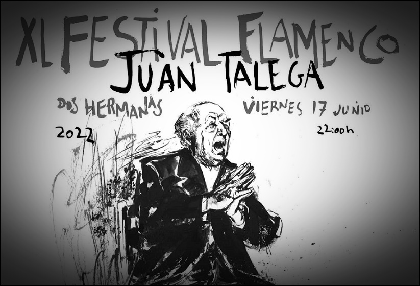 Cartel del XL Festival Flamenco Juan Talega de Dos&nbsp;Hermanas