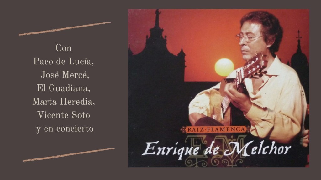 A Enrique de Melchor, raíz de un olivo de&nbsp;Marchena