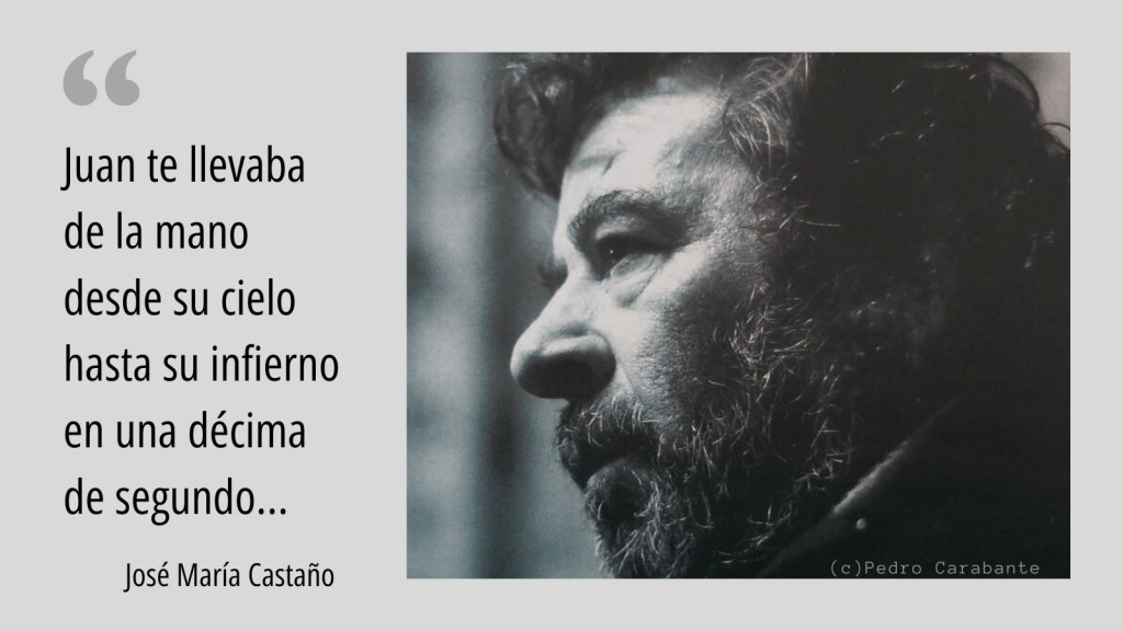 Una vela en forma de texto para Juan Moneo ‘El Torta’