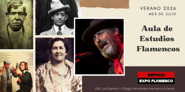 Conoce aquí el programa del Aula de Estudios Expoflamenco para el verano&nbsp;2026
