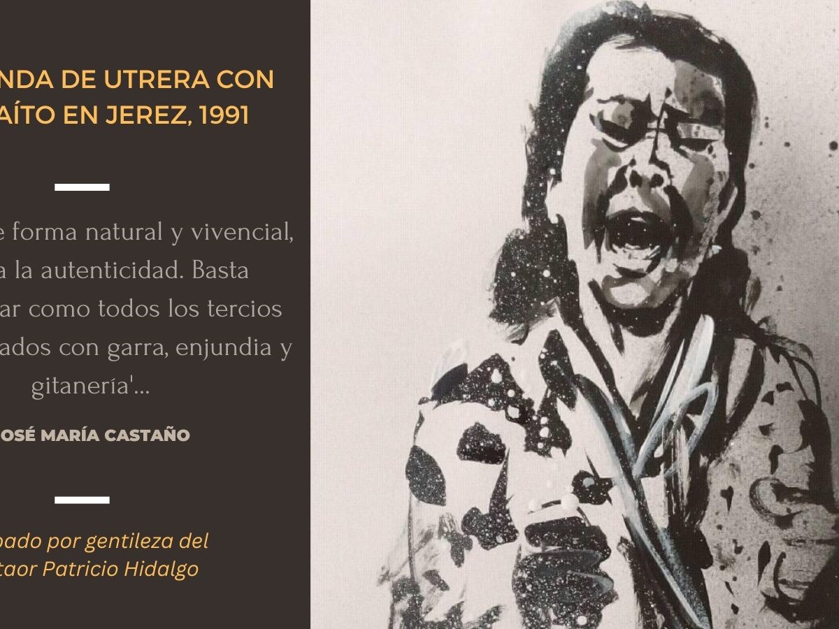 En recuerdo del paso de Fernanda de Utrera por la Fiesta de la Bulería de Jerez de&nbsp;1991